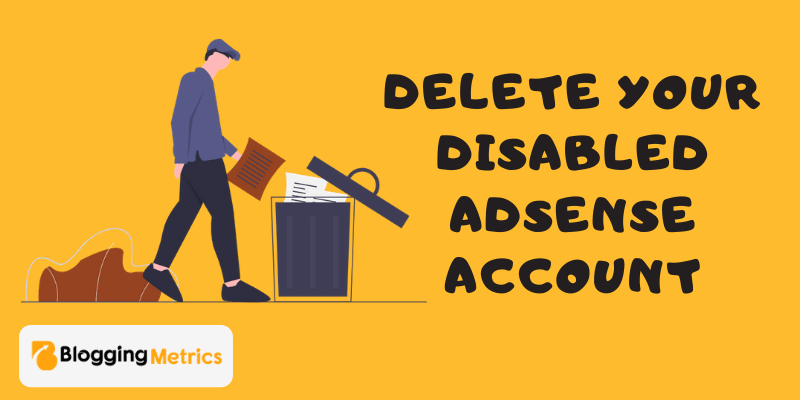 delete disabled adsense account