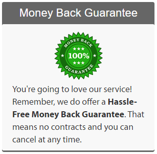 money back guarantee